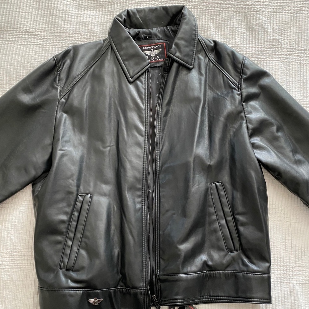 Reportage R.G.A men’s leather jacket
